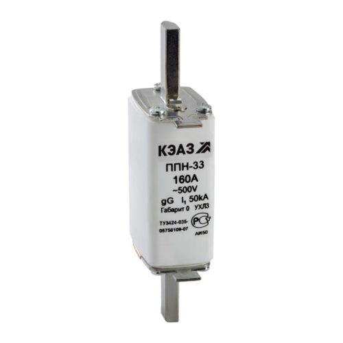 Вставка плавкая ППН-33-X3-0-100А-УХЛ3-КЭАЗ, 111338