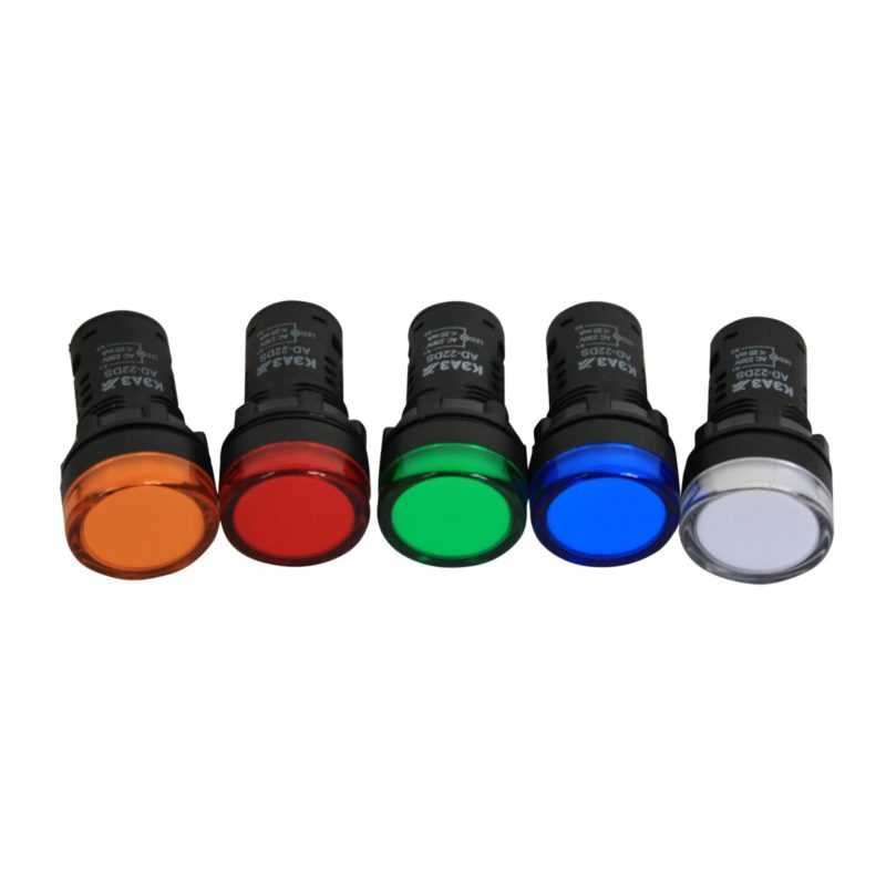 Лампа AD22DS(LED) матрица D22мм красный 230В-КЭАЗ, 238566 Лампа AD22DS(LED) матрица D22мм красный 230В-КЭАЗ, 238566