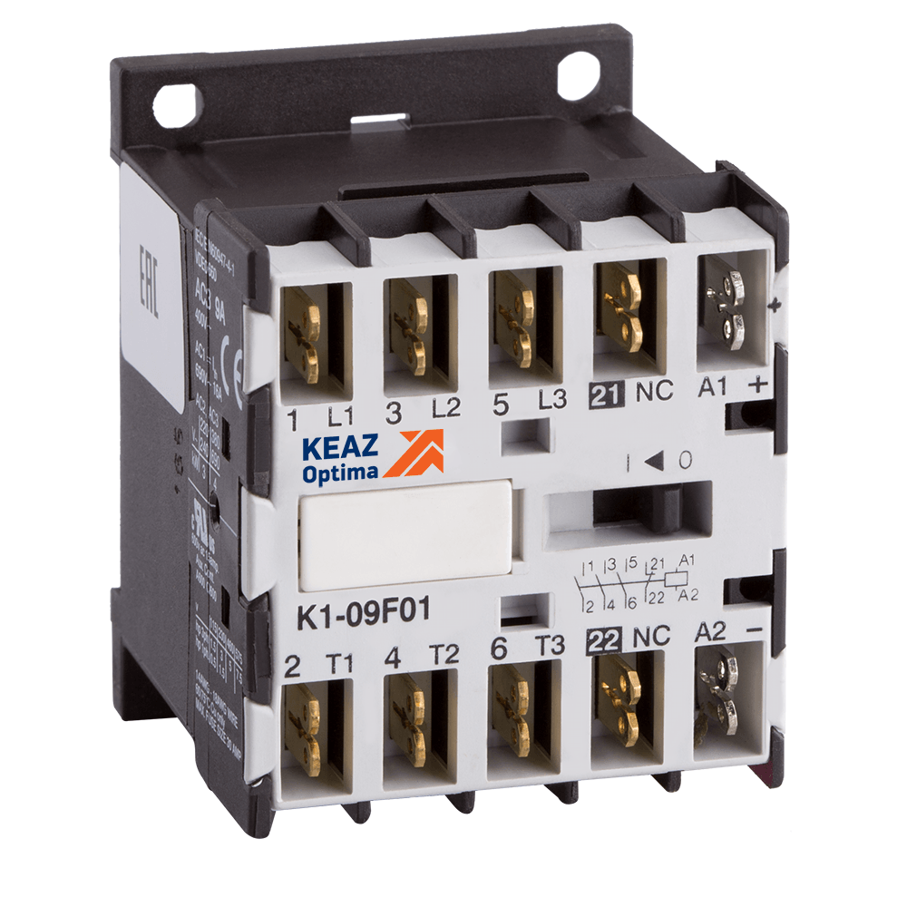 Мини-контактор OptiStart K1-09F01-24AC, 117093 Мини-контактор OptiStart K1-09F01-24AC, 117093
