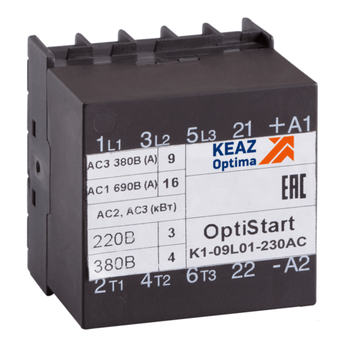 Мини-контактор OptiStart K1-09L10-24AC, 117097
