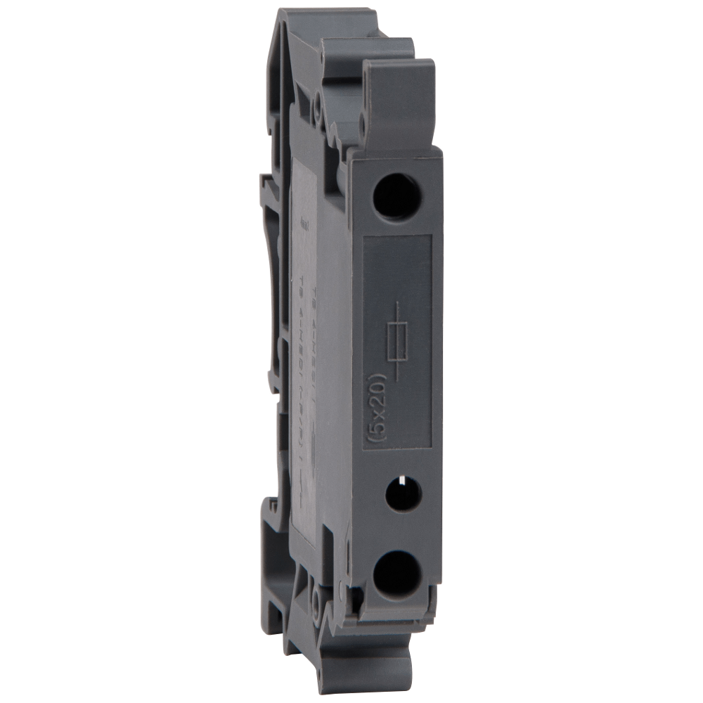 Клемма для предохранителей OptiClip TB-4-HESI-(5x20)-6,3A-(0,5-6)-черный, 249884 Клемма для предохранителей OptiClip TB-4-HESI-(5x20)-6,3A-(0,5-6)-черный, 249884