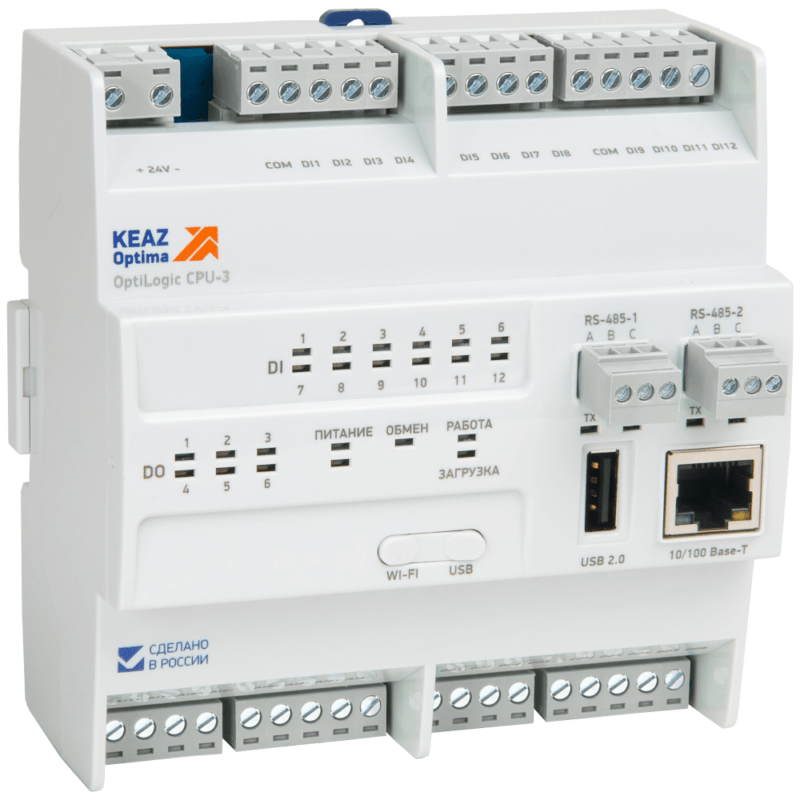 Модуль процессорный OptiLogic L-CPU-3-M, 293073 Модуль процессорный OptiLogic L-CPU-3-M