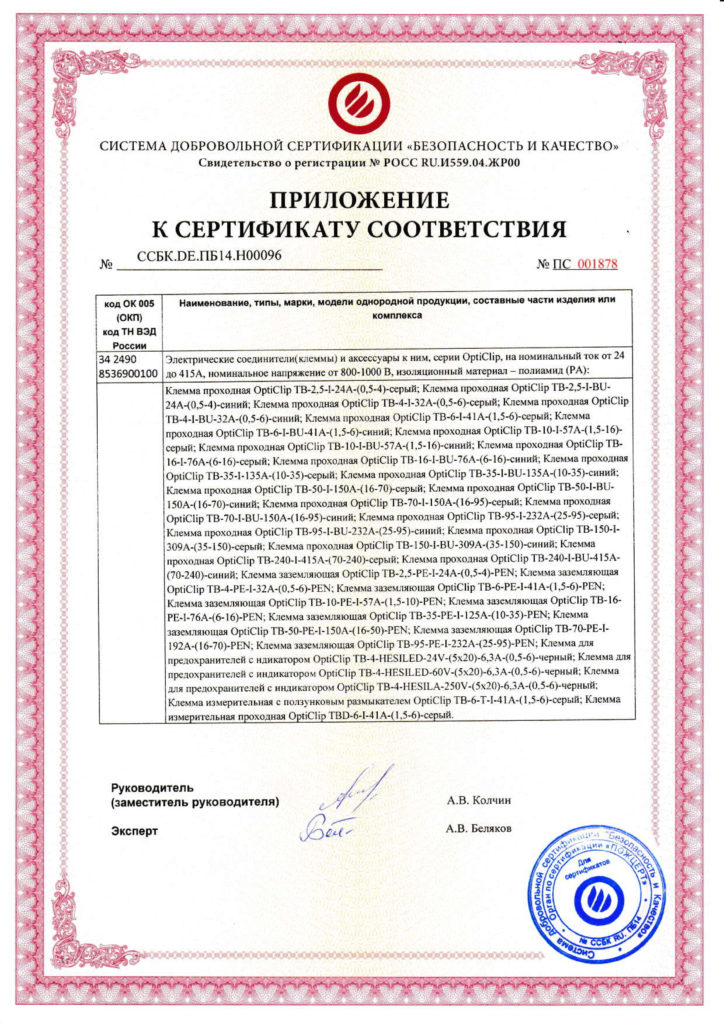 Средства монтажа и аксессуары