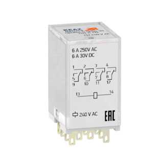 Реле промежуточное OptiRel G RP55-34-240-6-CO-G/L, 281121 КЭАЗ