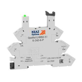 Розетка для реле OptiRel G RR93-51-48-60U-6-P, 281159 КЭАЗ