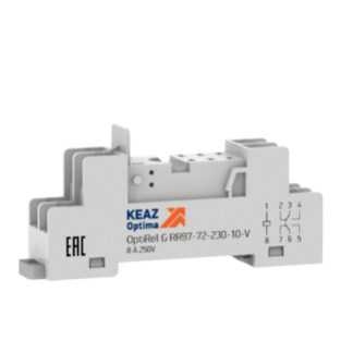 Розетка для реле OptiRel G RR97-72-230-10-V, 281177 КЭАЗ